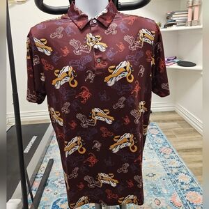 Raised By Coyotes - Death Valley - Golf Polo - XXL